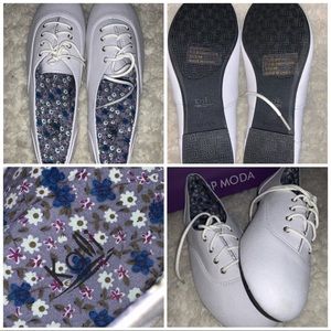 🤍White Ked/School Girl Inspired Shoes🤍